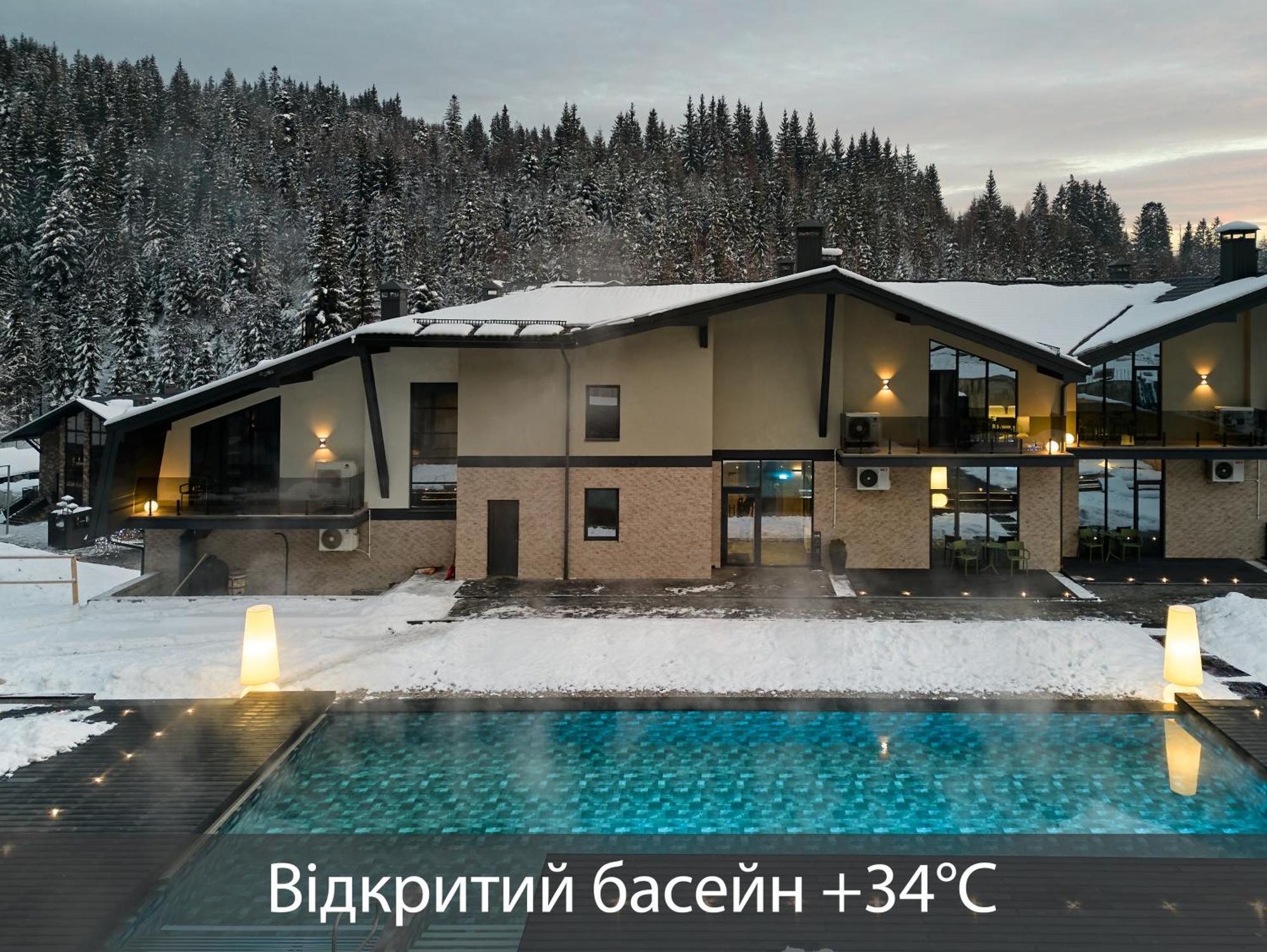 Twins Hotel & Spa Bukovel Eksteriør bilde